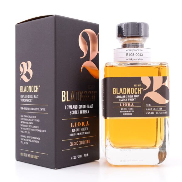 Bladnoch Liora, Vorhang auf für die Fassstärke