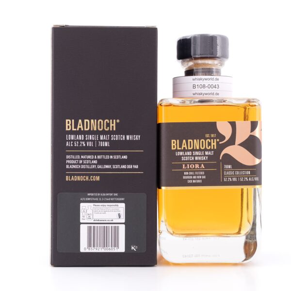 Bladnoch Liora, Vorhang auf für die Fassstärke