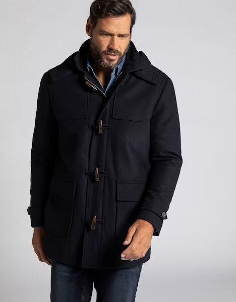 Dufflecoat wasserabweisend Knebel Knöpfe, bis 8 XL